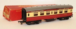Vintage Triang R21 OO BR Passenger Coach, Red & Cream, Cornish Riviera, Boxed   - Picture 1 of 9