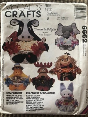 McCall’s Pattern 6662 Special Occasion Treat Baskets Dreams ‘n Delights - Image 1 of 4