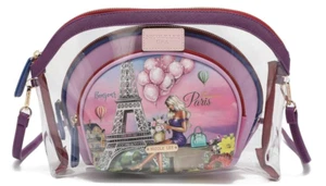 Juego de bolsas de cosméticos torre Eifel París - Imagen 1 de 6