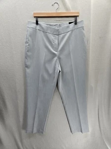 Neu mit Etikett Nine West The Skinny plissiert grau Kleid $ 79 Hose Größe 16 - Bild 1 von 11