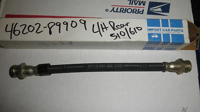 Manguera de líquido de frenos trasero Datsun #46202-89909 1968-76 510, PL510,610 IRS L/H #39-7359 Foto 1 de 4