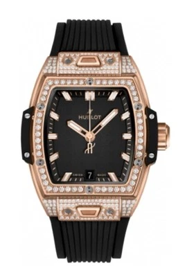 Hublot Spirit Of Big Bang 39mm 18k King Gold Pave Natural Diamonds & Orig Box - Image 1 of 4