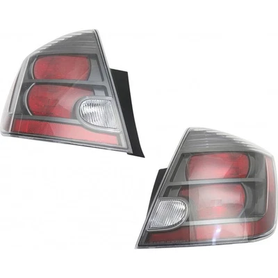 For 2010-2012 Nissan Sentra SE-R/Spec V Smoked Tail Light Driver and Passenger - Изображение 1 из 4
