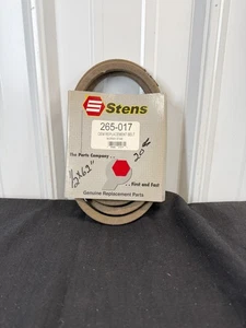 Correa cortacésped Stens 265-017 OEM repuesto Murray 37x40 NOS NIP 1/2" x 62" - Imagen 1 de 2
