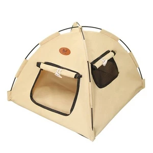 Tente Maison Chat Respirante pour Camping et Usage Domestique avec Design Amovib - Picture 1 of 30