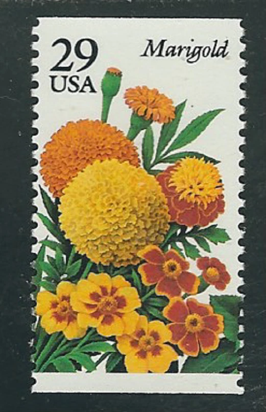 Scott #2832...29 Cent...Flowers/Marigold...2 Stamps - Image 1 of 1