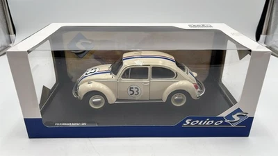  SOLS1800505 Solidò Volkswagen Beetle 1303 Herbie 1974 1/18 - Immagine 1 di 4