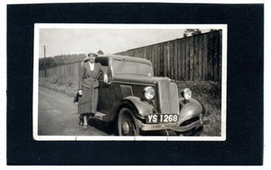 Oldtimer Foto eines alten Kraftwagens (C93687) - Bild 1 von 1
