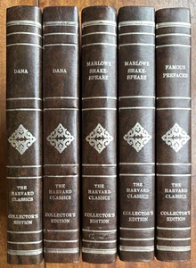 Harvard Classics - CHOOSE Your Own Volumes - Eliot Collier Five Foot Shelf Books - Picture 1 of 8