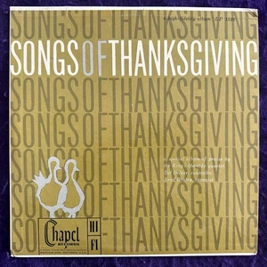 KING'S HERALDS Songs of Thanksgiving 10" LP CHAPEL Mono TESTED VG+/EX - Imagen 1 de 6