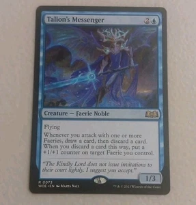 Talion's Messenger - Wilds Of Eldraine Magic The Gathering Casi Nuevo  - Imagen 1 de 2