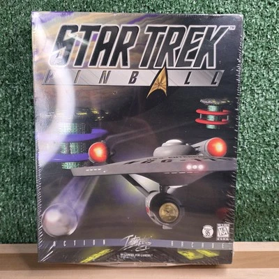Star Trek Pinball (PC, Windows 95) New Sealed PC Big Box - Image 1 of 4