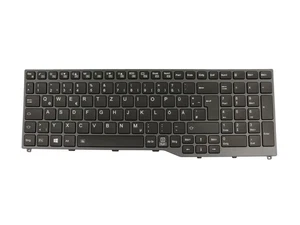 Fujitsu LifeBook E4511 original Tastatur DE (deutsch) schwarz/grau mit Backlight - Afbeelding 1 van 2