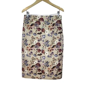 Antonio Melani Floral Pencil Skirt Size 8 w beltloops - Picture 1 of 6