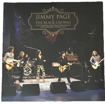 Jimmy Page & The Black Crowes Jones Beach Broadcast Vol #1 vinyl Records 2 LP - Image 1 of 4