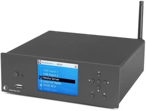 Pro-Ject Stream Box DSA schwarz Integrierter Stereo-Endverstärker, 2 x 25/30W an - Bild 1 von 1