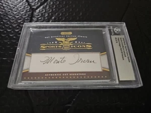 MONTE IRVIN/BUCK LEONARD 3/31 2009 Razor Sports Icons Update Negro League AUTO  - Picture 1 of 12
