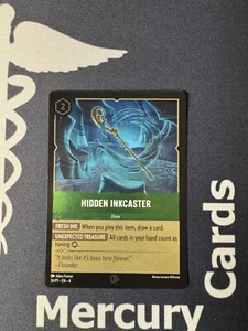 Disney Lorcana Card Game 1x Hidden Inkcaster - Promo - 36/P1 NM - Picture 1 of 2