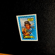 1974 Kellogg's AMOS OTIS #17 • 3-D Super Stars • NRMT+, Kansas City Royals