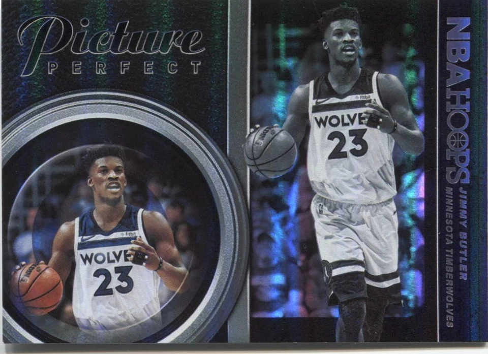 JIMMY BUTLER 2018-19 NBA Hoops Basketball PICTURE PERFECT - T'WOLVES - #PP-5 - Image 1 of 1