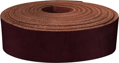 Correas de cuero ELW 9-10 oz (3,6-4 mm) Latigo grado 72" correas de cuero de vaca Foto 1 de 4