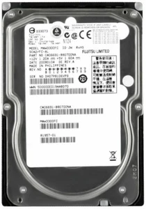 Disque Dur Fujitsu MAW3300FC 300GB 10000U/Min Fibre Channel 8MB Cachette 3.5'' ' - Afbeelding 1 van 3