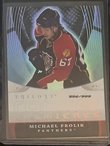 2008-09 Upper Deck Trilogy Rookie Premieres #133 Michael Frolik /999 Florida