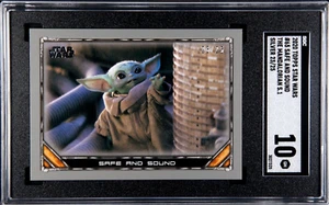 2020 Topps Star Wars Mandalorian S.1 Safe and Sound #65 Silver /25 SGC 10 - Bild 1 von 2