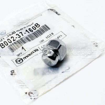 NOVO FABRICANTE DE EQUIPAMENTO ORIGINAL MAZDA RX-8 MX-5 MIATA MX-6 CX-9 PORCA DE RODA DE AÇO B002-37-160B - Imagem 1 de 4