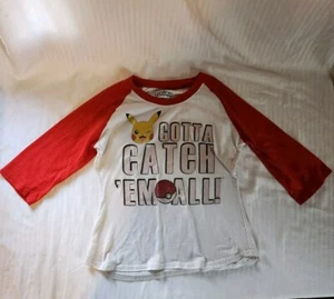 Pokemon Gotta Catch Em All Girls Toddler 3/4 Sleeve - Picture 1 of 8