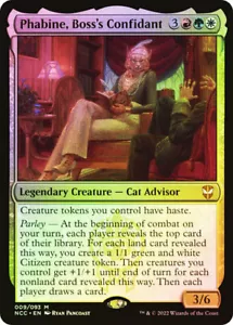 Phabine, Boss's Confidant Foil Mtg Magic English - Bild 1 von 1