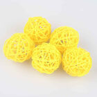 15pcs Rattan Ball Ornaments - Ideal For Diy Projects And Home Decoration