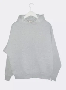 H&M Edition Trend hochwertiger Hoodie Sweater XS 34 grau flauschig - Bild 1 von 5