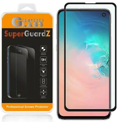 SuperGuardZ FULL COVER Tempered Glass Screen Protector For Samsung Galaxy S10e - Image 1 of 4