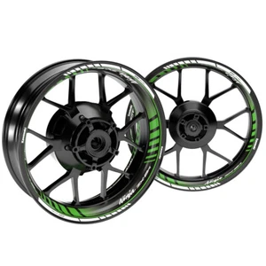 Pegatina de llanta Kawasaki NINJA ZX-6R Techno Premium pegatina de borde de llanta - Imagen 1 de 7