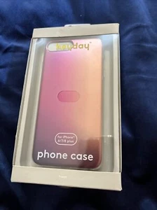 Heyday Apple iPhone Case 6-7-8 Plus Pink Metallic Ombre New Open Box - Picture 1 of 5