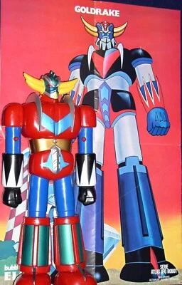 Goldrake Grendizer - Atlas Ufo Robot_35 cm - con Poster Originale TOEI ANIMATION - Immagine 1 di 4
