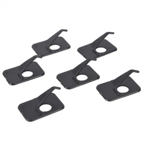 Professional 6Pcs Recurve Bow Arrow Rest Right/Left Hand 3 x 2 x 1cm Black xb - Picture 1 of 8