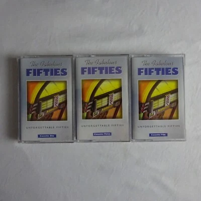 The Fabulous Fifties Unforgettable Fifties 3Cassette Various Artists - Image 1 of 4