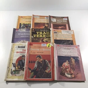 9 x Cleveland Western Classic Cowboy Fiction Paperback Bundle Lot Mixed Authors - Bild 1 von 19