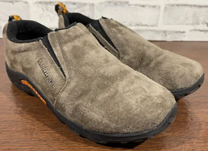 Merrell Jungle Moc Boys 5.5 Slip On Leather Brown Suede Shoes J95635 - Picture 1 of 15