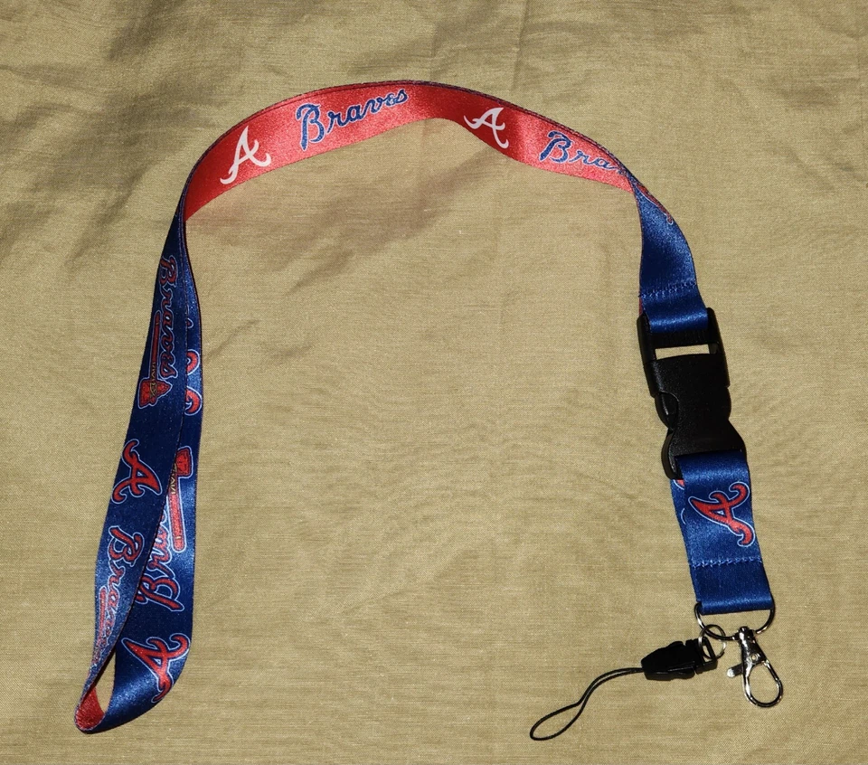 Atlanta Braves MLB Lanyard New Reynaldo Lopez - Image 1 of 1