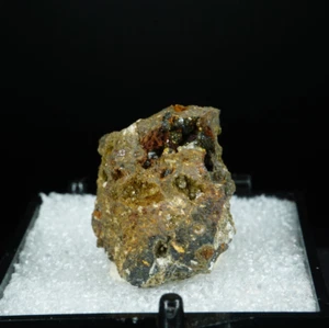 Analcime & Altered Pyrrhotite / Boron, California / Rare Thumbnail Perky Box Min - Picture 1 of 3