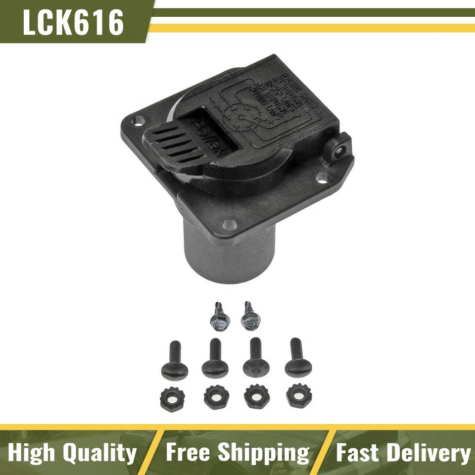 Dorman 拖车挂线束线塞连接器插座适用于福特林肯 — 第 1/4 张图片