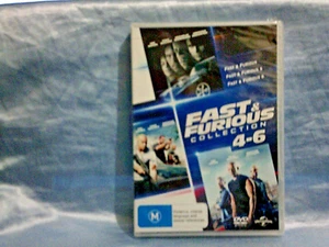 Fast & Furious Collection: 4-6 (2016 : 3 Disc DVD) Brand New Sealed Region 4 - Picture 1 of 1