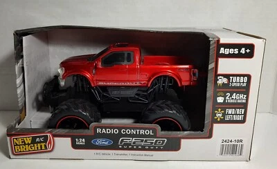 New Bright Radio Controlled F-250 Red Truck - Image 1 of 4
