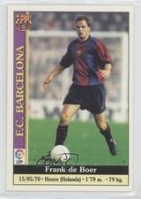 1999-00 Mundicromo Las Fichas de la Liga Frank De Boer #8 Rookie RC