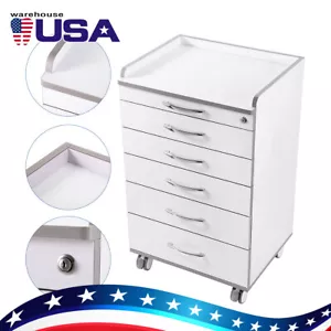 5 layers Medical Dental Trolley Carts Mobile Cart Instrument With 360° wheels - Picture 1 of 23