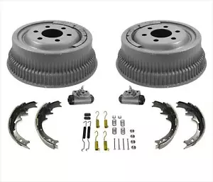 for 91-98 Dakota 10 inch Larger Size Rear Brake Drums & Shoes Ck Drum size 6Pc - Bild 1 von 1