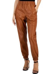 New INC Faux Leather Jogger Pants In Size XXL - Picture 1 of 12